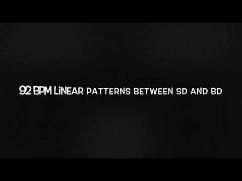 Chaffee’s Rhythm and Meter Etude played with linear pattern