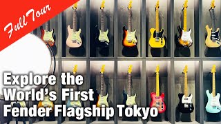 Video thumbnail for 【FULL TOUR】Unveiling the Fender Flagship Tokyo: Step into the Future of Music - Full Tour! by AL The Guitar Viking