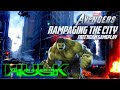 Marvel's Avengers Game - Hulk Free Roam Gameplay! Rampaging The City