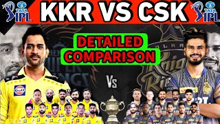IPL 2022: KKR vs CSK Detailed Comparison, Analysis | Toss Prediction, History, Rivalry
