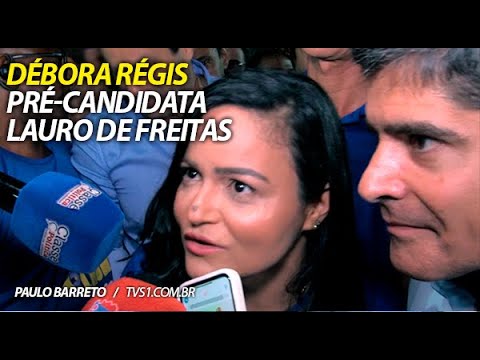 Débora Régis promete reconstruir Lauro de Freitas destruida por 20 anos de Moema Gramacho do PT