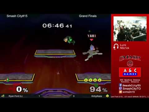 Smash City TO 15   KirbyKaze vs Ryan Ford GF1 part 1