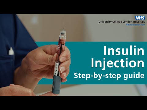 Diabetes: How to Inject Insulin | Step by step guide