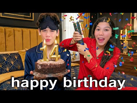 Surprising Our Son With His DREAM 14th Birthday!