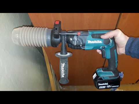 Grąžtas Bosch Dust cup Nusiurbimo sistema video