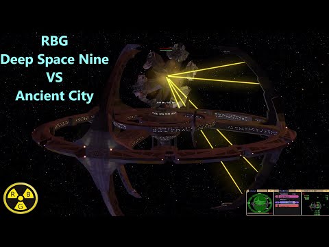 RBG Star Trek Deep Space Nine VS Ancient City | Ship Battles | Bridge Commander | Retro Badger