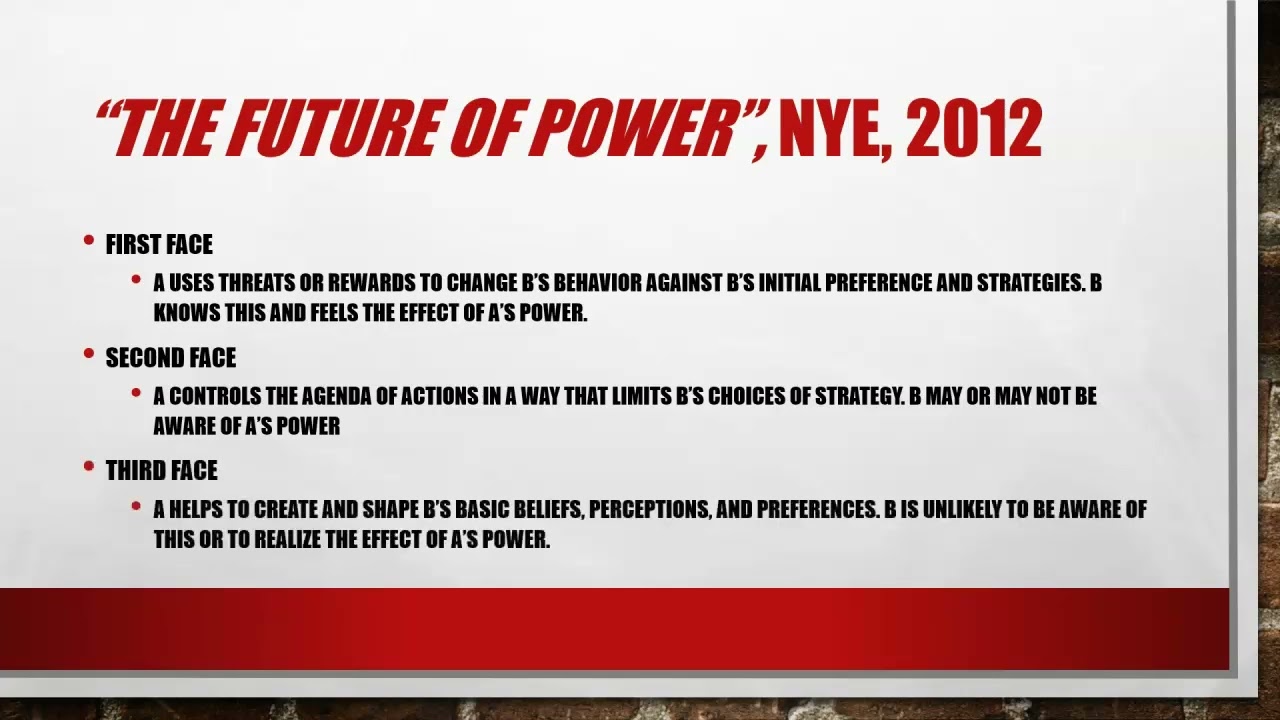 Structural and Relational power