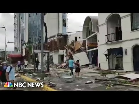 Death toll rises in Acapulco, Mexico, after direct hit by Hurricane Otis