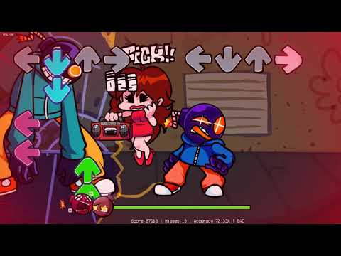 Beating Whitty without spam this time, lyrics by Recd | Friday Night Funkin' Vs Whitty