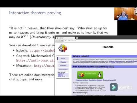 Interactive theorem proving and the Lean theorem prover