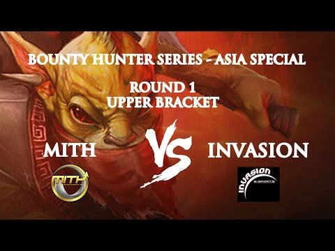 DOTA 2 - MITH.Trust vs INVASION - Cuartos - Bounty Hunter ESPECIAL ASIA - 1 - Viciuslab
