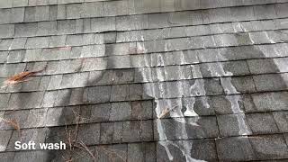 Soft Wash Roof Cleaning. How to wash your roof Shingles safely [Best Roof Wash Method]