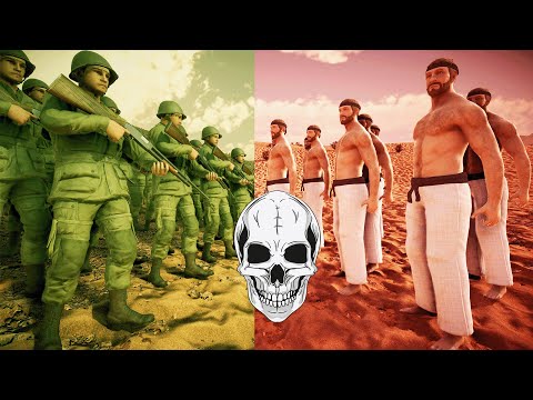10.000 SHOTGUN SOLDIERS vs 100.000 CHUCK NORRIS - Ultimate Epic Battle Simulator 2 UEBS2