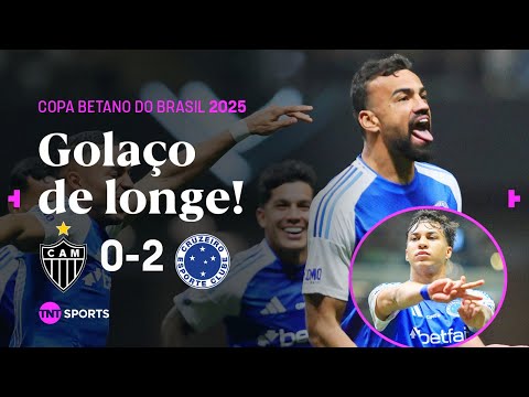 FABRÍCIO BRUNO MARCA GOLAÇO ABSURDO E KAIO JORGE CRAVA DE NOVO! ATLÉTICO-MG 0X2 CRUZEIRO