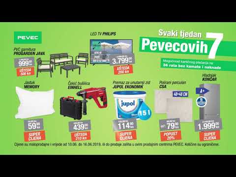 Svaki tjedan Pevecovih 7 - ponuda vrijedi od 10.6.2019. do 16.6.2019.