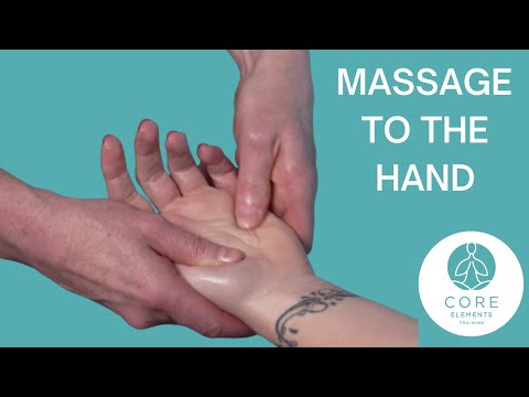 Massage for the Hand - foundation #massage techniques
