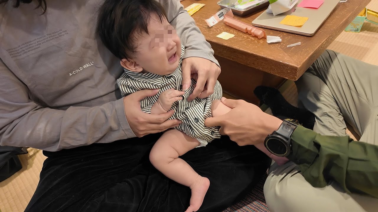 quality couple time after baby // vaccination