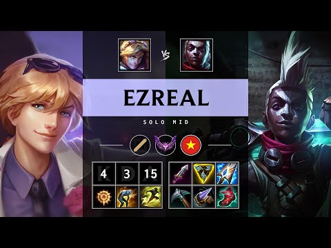 Ezreal Mid vs Ekko - VN Master Patch 25.08