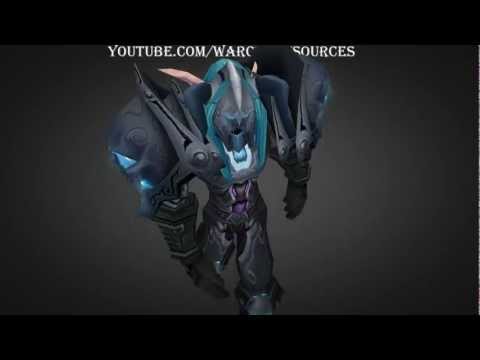 Night Elf Warrior Tier 3 armor set - T3 - Dreadnaught's Battlegear