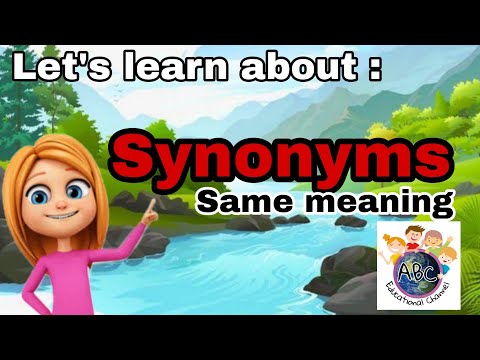 Synonyms for Kids