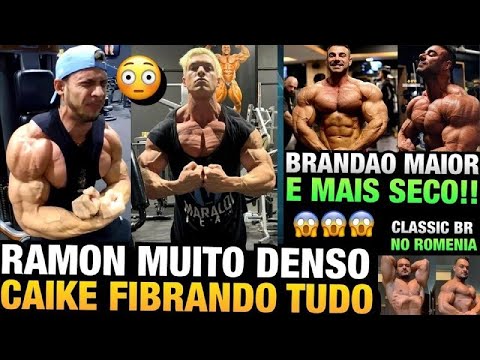 RAMON GIGANTE - CAIKE FIBRADO AO EXTREMO - BRANDÃO MAIOR E MAIS SECO - ROELLY NO ROMENIA ? E MAIS