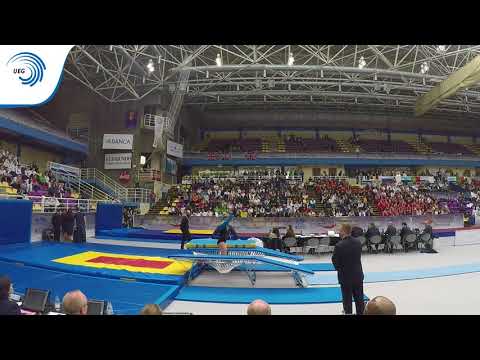 Lina SJOBERG (SWE) - 2016 Double Mini Trampoline European Champion