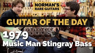 Video thumbnail for Guitar of the Day: 1979 Music Man Stingray Bass | Norman's Rare Guitars by Normans Rare Guitars