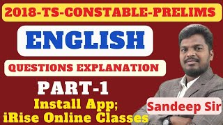 2018-TS-PC-Prelims Previous year English Questions Part-1