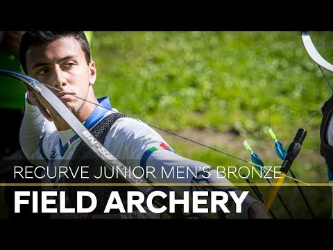 Ziga Ravnikar v Federico Musolesi – recurve junior men bronze | Cortina 2018 World Field