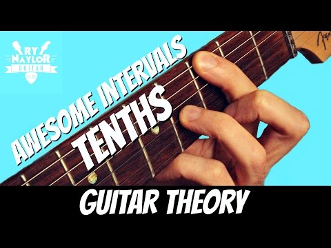 Awesome Intervals - How to Play Tenths (Compound Thirds) on the Guitar | Beautiful Chord Shapes