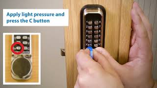How to code change a Borg  ECP lock - The  2000 series