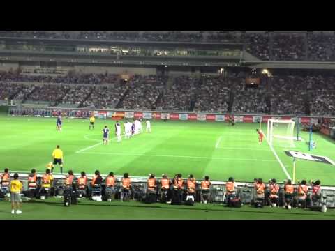 2015/06/11 Japan vs. Iraq 49min FK