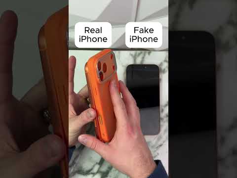 Fake iPhone vs Real iPhone Comparison #FakeiPhone #RealiPhone #PhoneTest