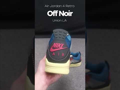 Union LA x Air Jordan 4 Retro ‘Off Noir’ DETAILED LOOK update from BOMBLINE #shorts