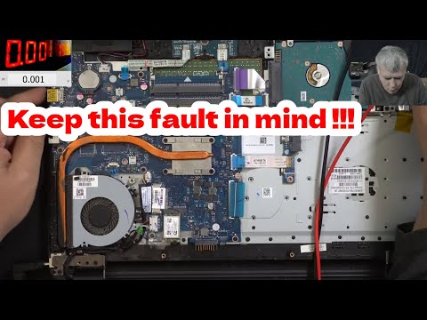 Laptop charging but not comming on? This can be the fault, quite a common tricky fault.