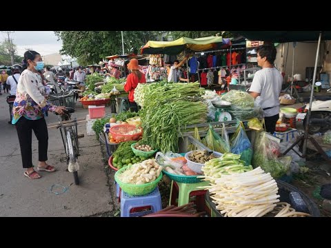 Amazing Street Food Near Garment Factory - Evening Street Food Market Scene @Sam Hanh