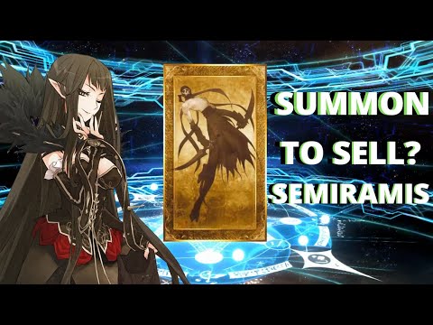 Rolling for Semiramis (but not really) - FGO NA Summon to Sell (Reupload)