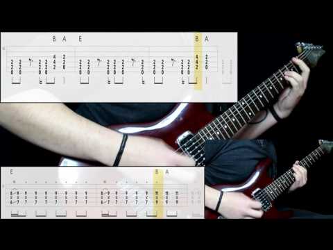 Lit - My Own Worst Enemy (Guitar Cover) (Play Along Tabs In Video)