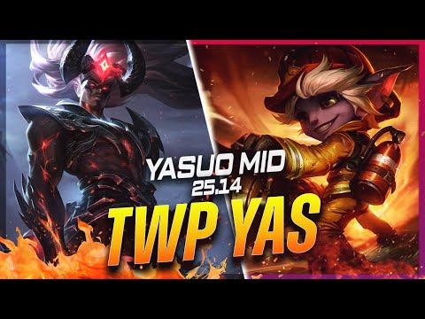TheWanderingPro - Yasuo vs Tristana MID Patch 25.14 - Yasuo Gameplay