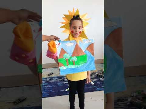 "Conservation of Natural Resources" Story telling by Ashvika. Won first prize.