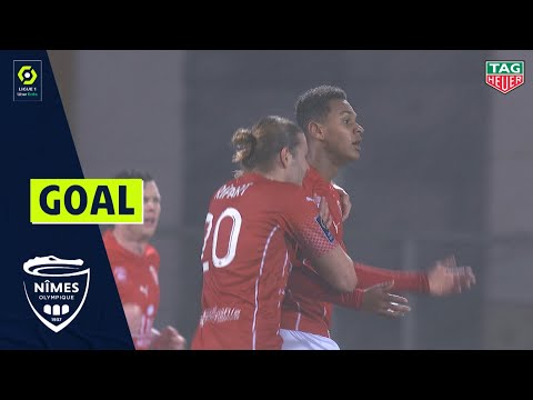 Goal Matteo AHLINVI (31' - NÎMES OLYMPIQUE) NÎMES OLYMPIQUE - DIJON FCO (1-3) 20/21