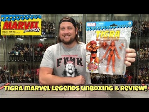 Tigra Marvel Legends Unboxing & Review!
