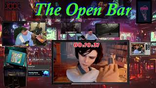 Open Bar time to chat/drinks