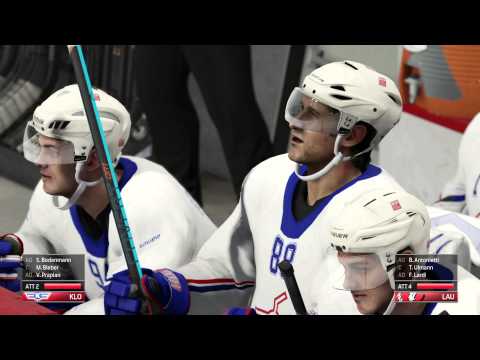 NHL 15 - Lausanne HC vs Kloten Flyers - #46 Swiss National League A [HD]
