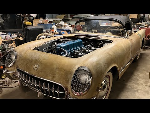1953 Chev Corvette Vin #001 - the first corvette ever produced. Owner is My Uncle Corie in Utah