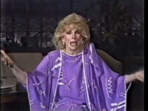 Joan Rivers 1982 monologue.  Hysterical!