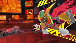 Mighty No. 9 Ray Expansion DLC (Wii U) Walkthrough Pt.1 (Vermilion Destroyer)