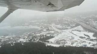 preview picture of video 'Cessna Skyhawk Take Off St. Ignace Michigan Straits Tour - Fun - Speedtroller Indian River MI'