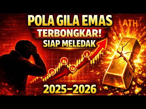 POLA GILA Harga Emas Terbongkar! Ini Alasan Emas Bisa Meledak Brutal 2025-2026