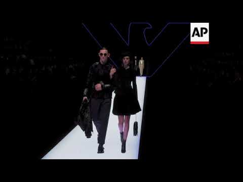 Emporio Armani Menswear AW18/19 show in Milan